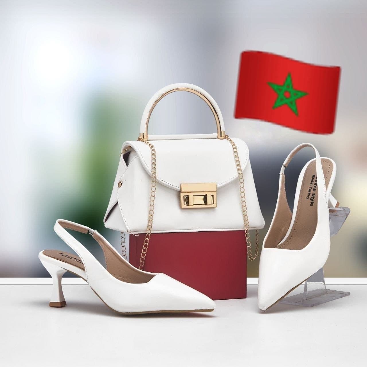 أنسومبل أنيق مكون من صباط طالون بريو وصاك جلد يناسب جميع الأذواق