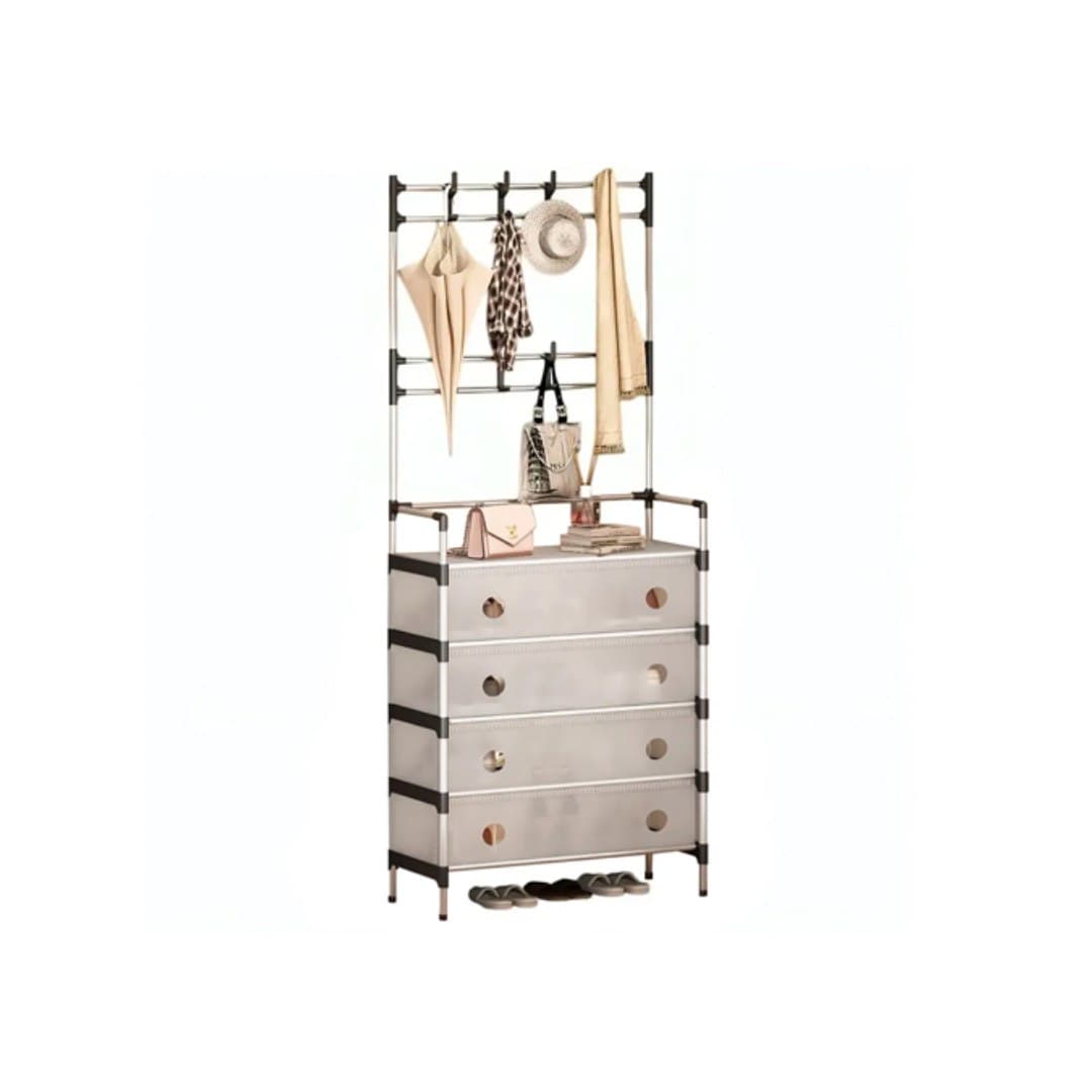 Étagère rangement pratique avec tiroirs