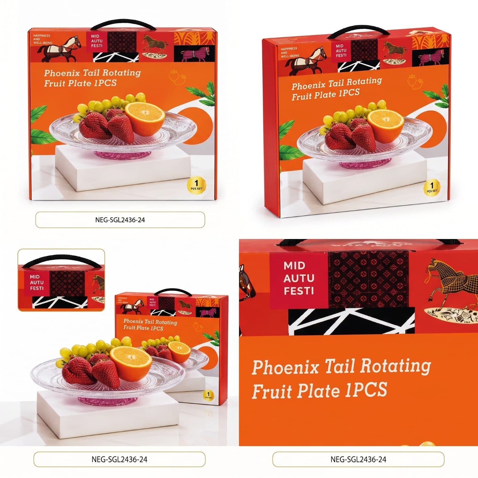 Assiette rotative service aliments pratique