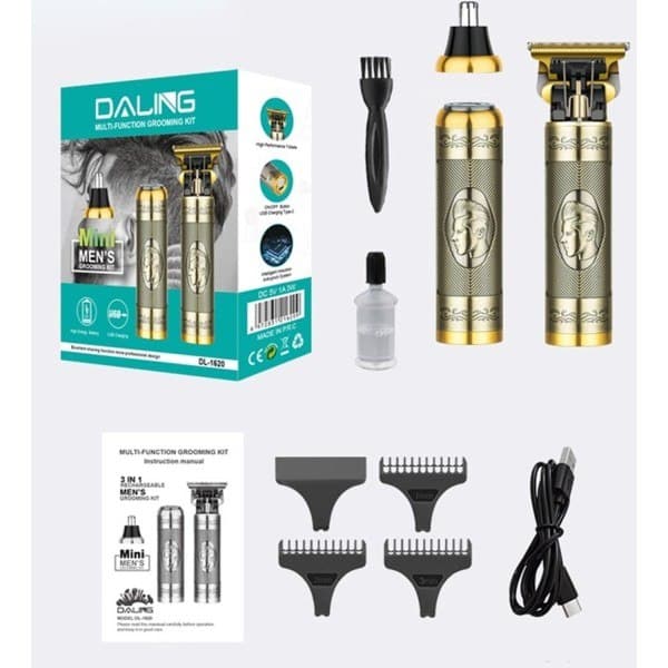 Kit tondeuse homme multi-usage précis