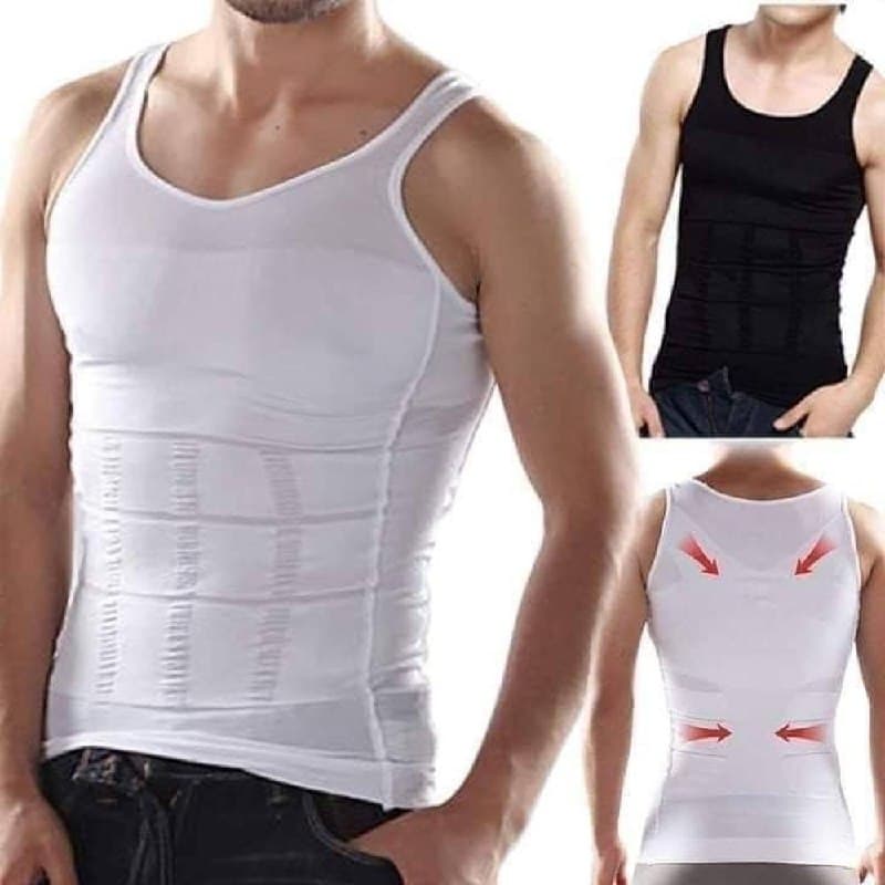 Débardeur compression homme silhouette affinée